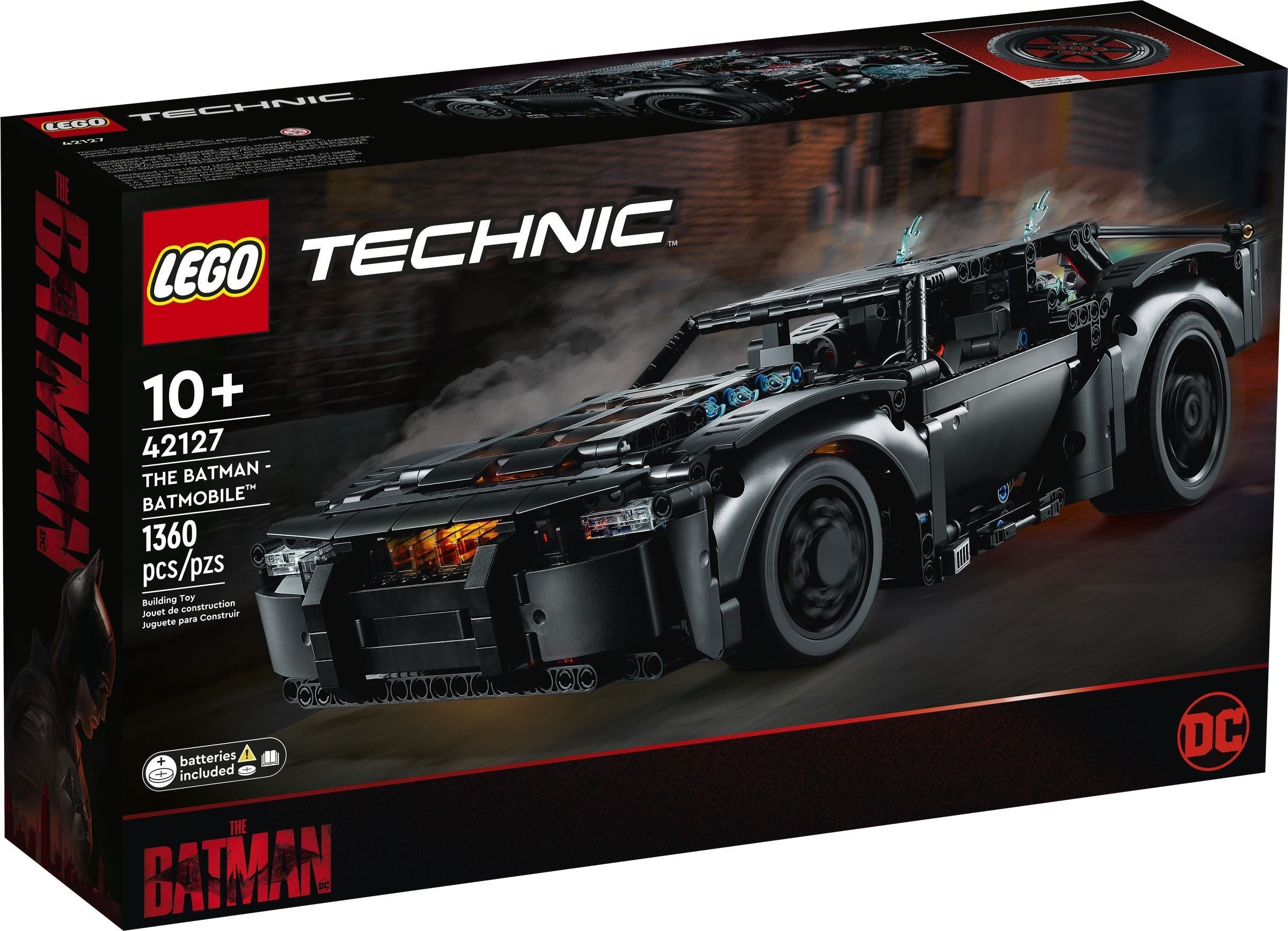 Lego Batman outlets Batmobile set #42127