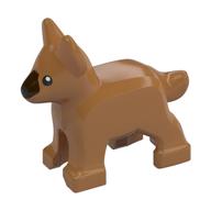 Animal, Dog, Small (Puppy), Alsatian / German Shepherd (Police Dog) with Black Eyes and Dark Brown Muzzle Print