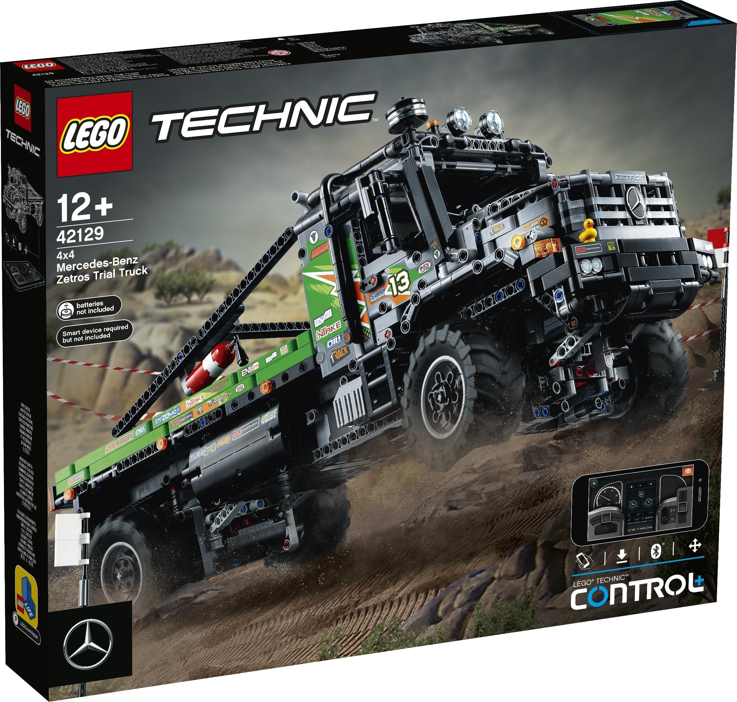 Lego Technic 42129 - 4x4 Mercedes-Benz Zetros Trial Truck