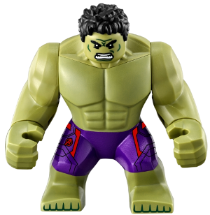 Hulk - Giant, Dark Purple Pants with Avengers Logo
