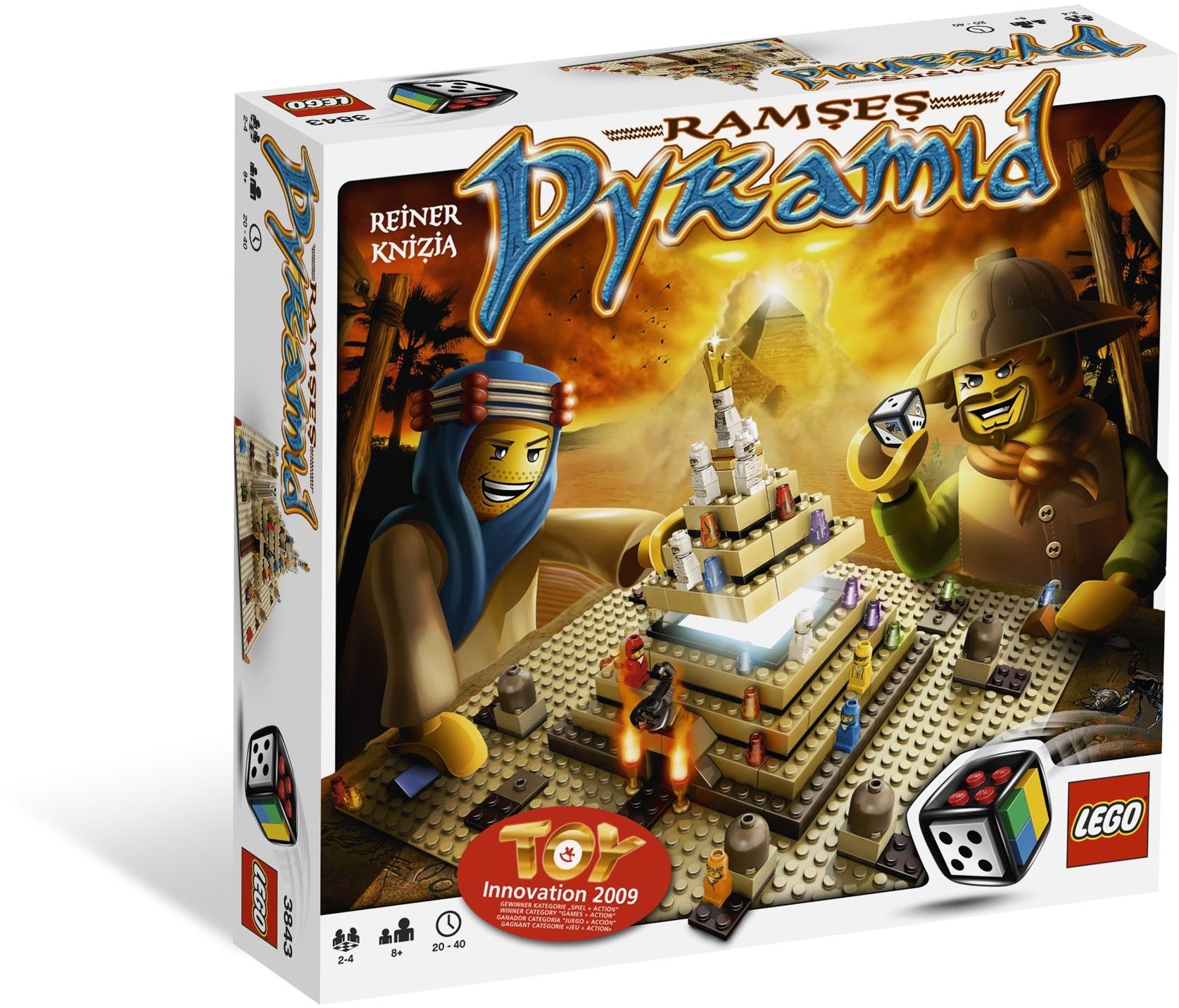 Lego Games 3843 - Ramses Pyramid – Brikkehuset