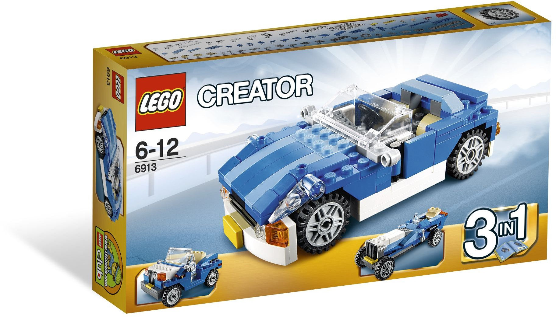 Lego Creator 6913 - Blue Roadster