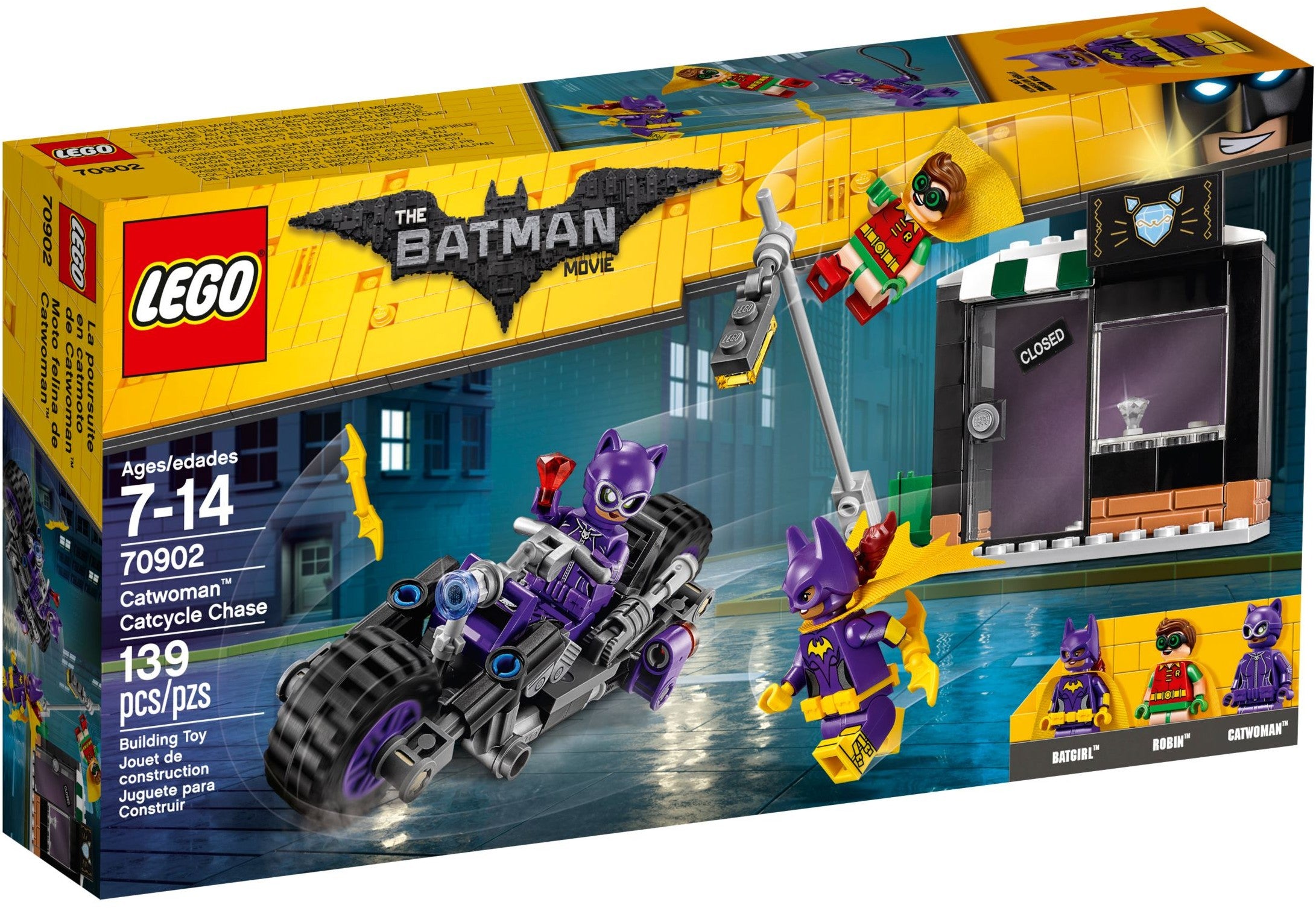 Lego Batman Movie 70902 - Catwoman Catcycle Chase