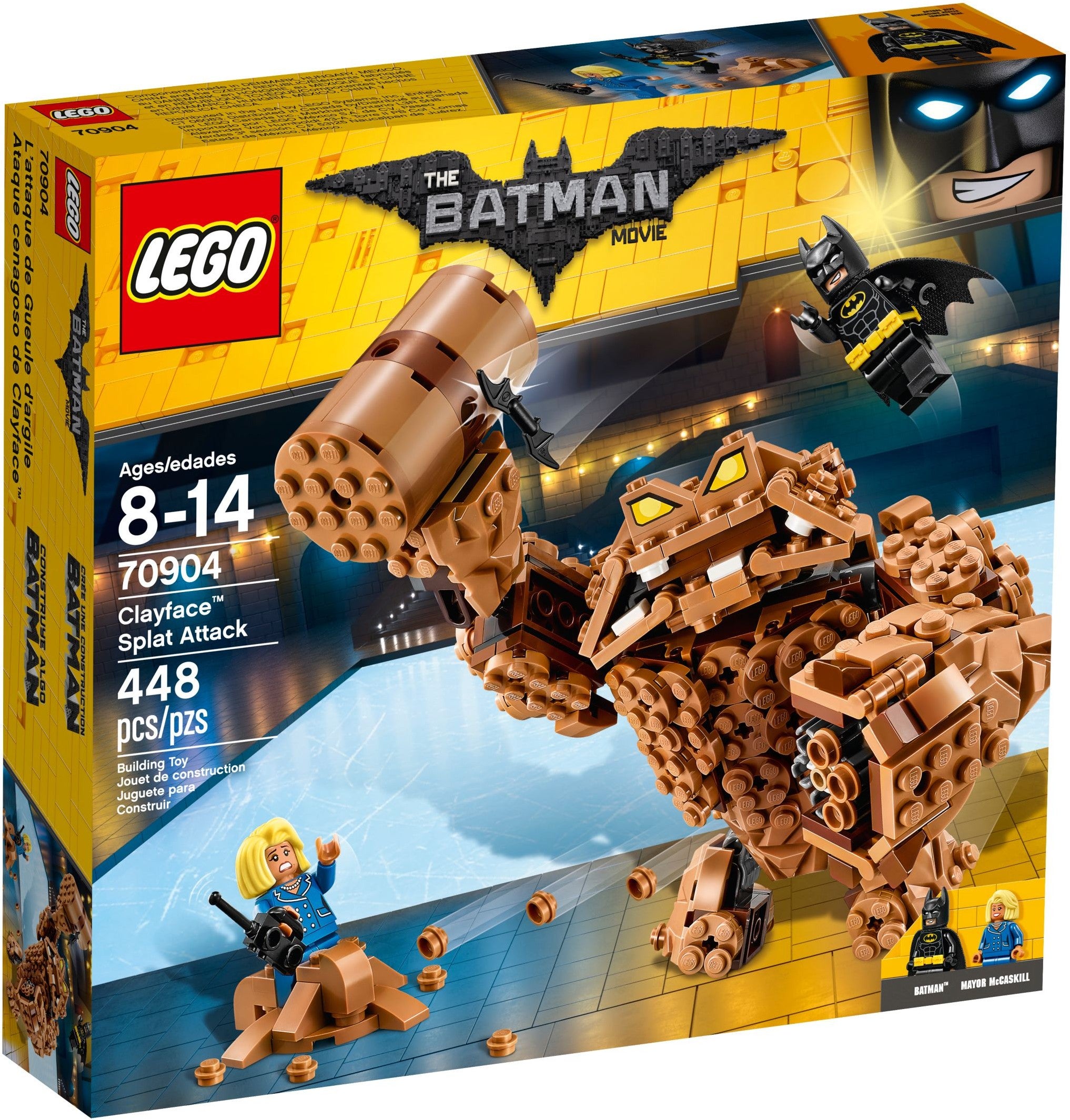 Lego  Batman  Movie 70904 - Clayface Splat Attack