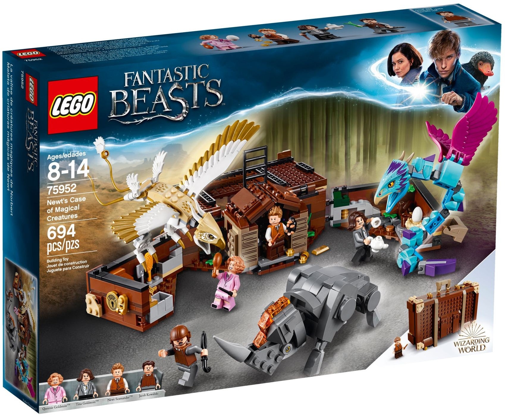 Lego Harry Potter 75952 - Newt's Case of Magical Creatures