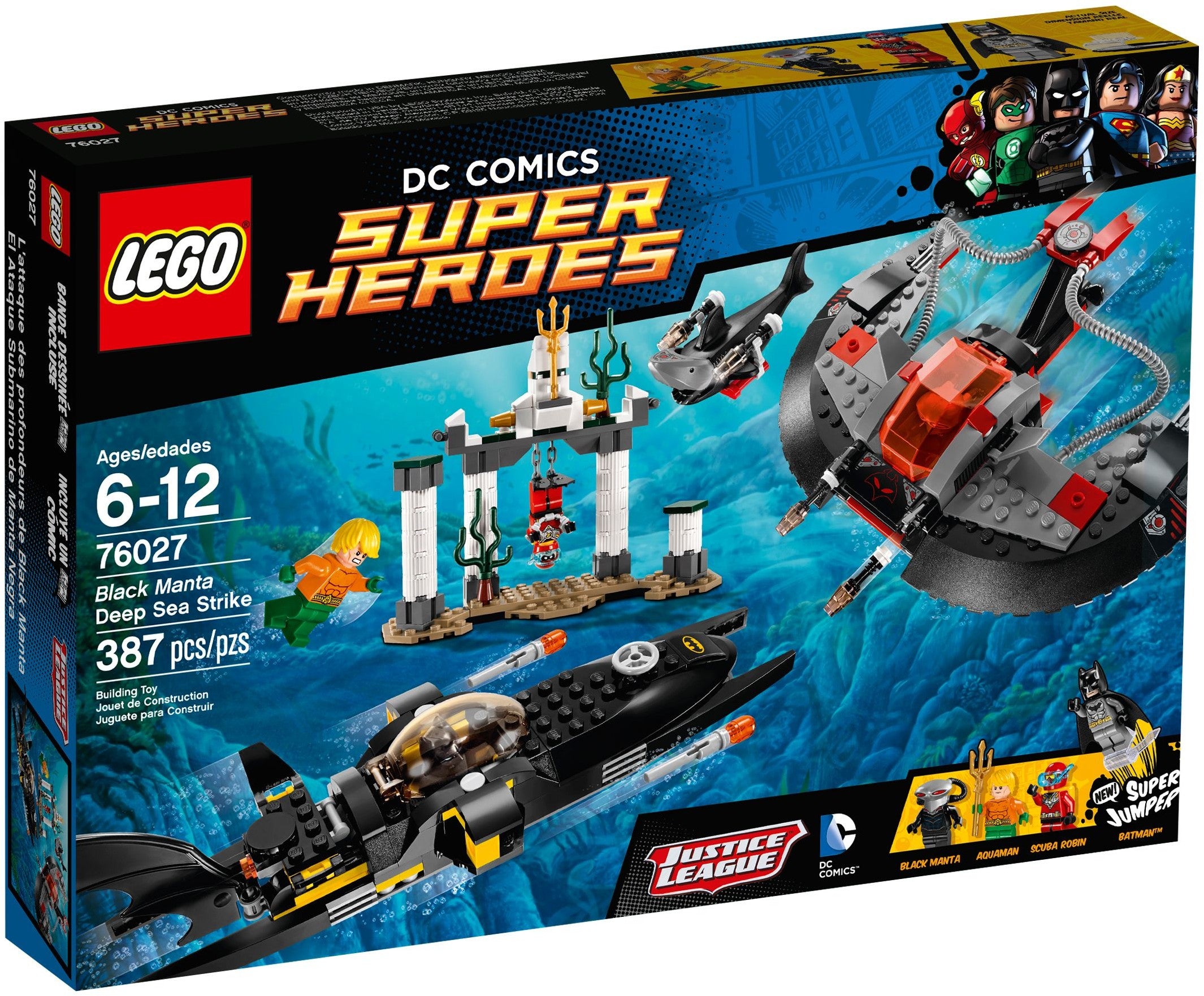 Lego Super Heroes 76027 - Black Manta Deep Sea Strike