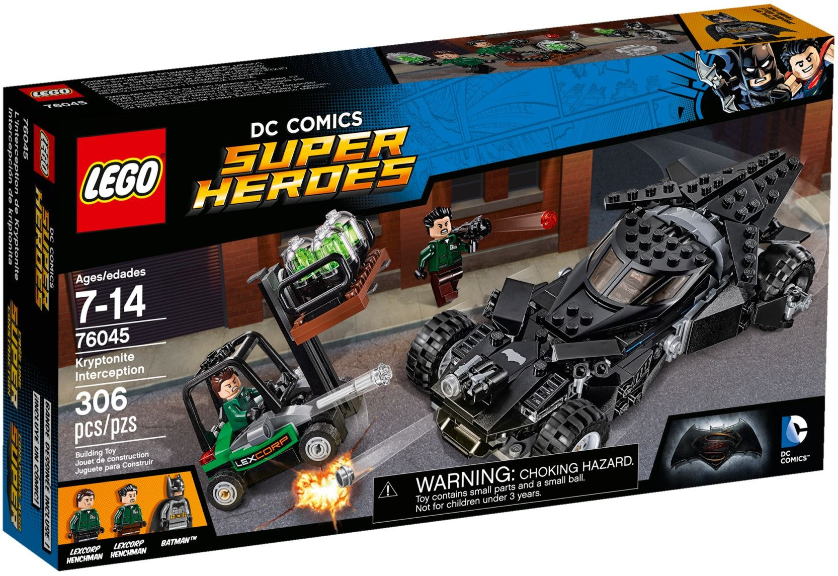 Lego Super Heroes 76045 - Kryptonite Interception