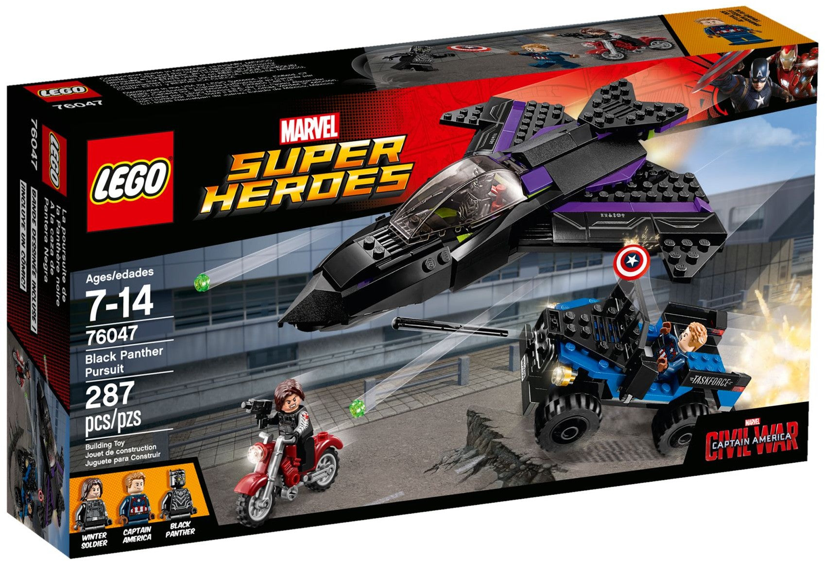 Lego Super Heroes 76047 - Black Panther Pursuit