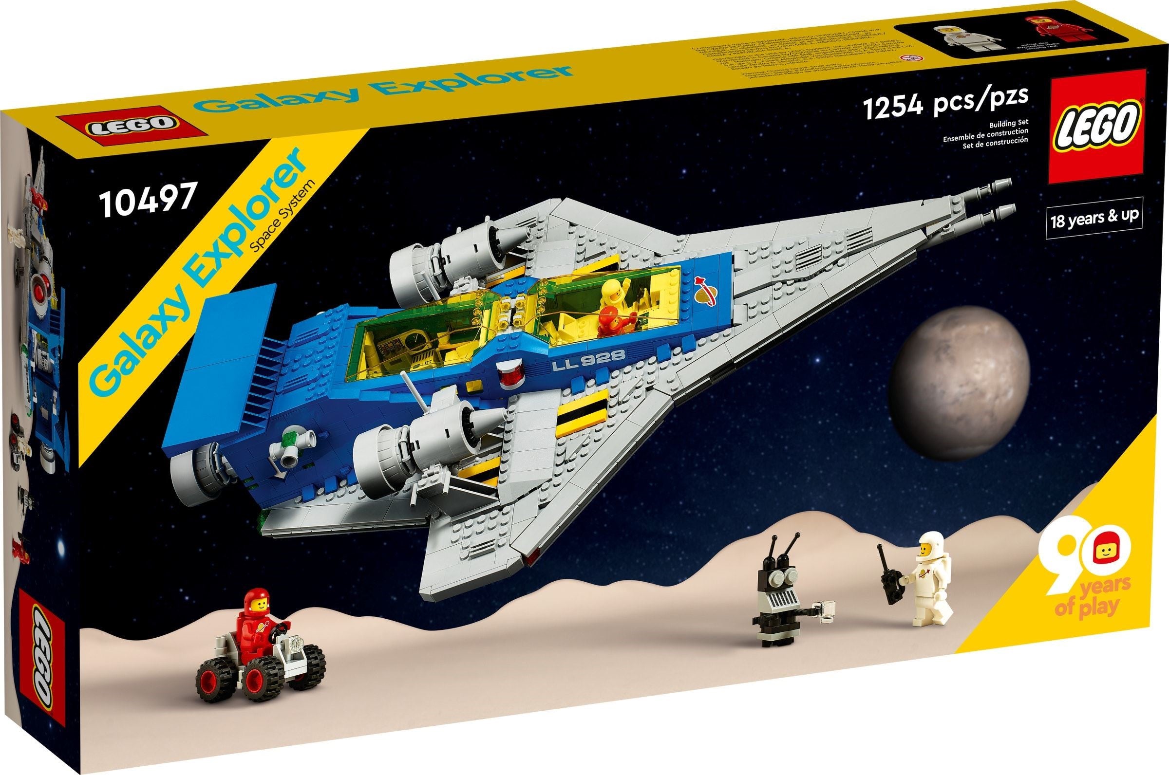 Icons Galaxy Explorer Building Set for online Adults who love Space 10497