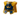 Minifigure Armor Breastplate with Leg Protection with Fantasy Era Crown King Pattern