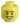 Minifigure, Head Reddish Brown Eyebrows with Scar, Medium Nougat Cheek Lines and Chin Dimple, Open Mouth Smile with Teeth Pattern