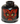 Minifigure, Head Alien with SW Darth Maul, Red Face Pattern