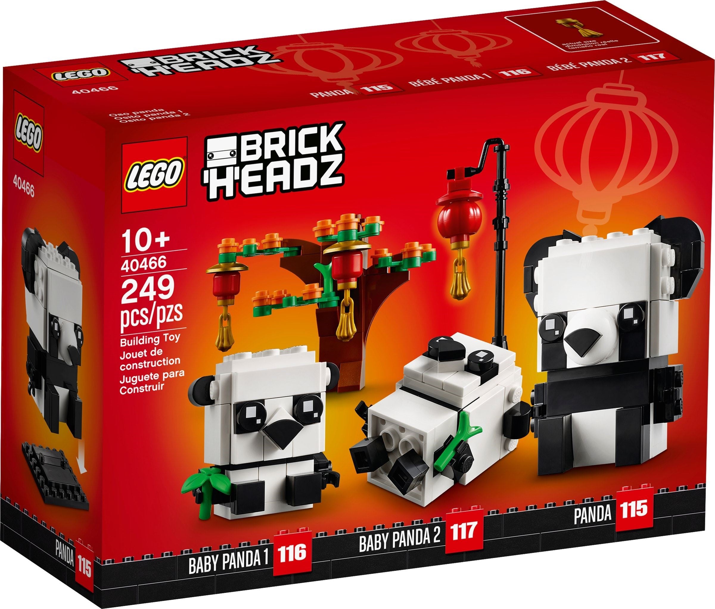 Lego Brickheadz 40466 - Chinese New Year Pandas