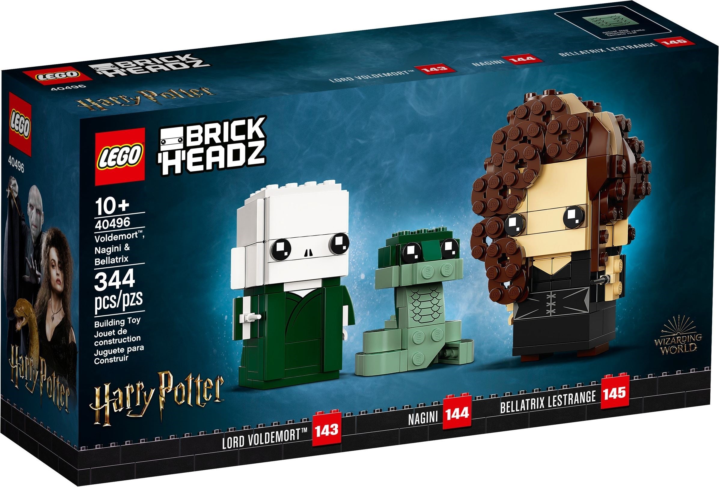 Lego Brickheadz 40496 - Voldemort, Nagini & Bellatrix