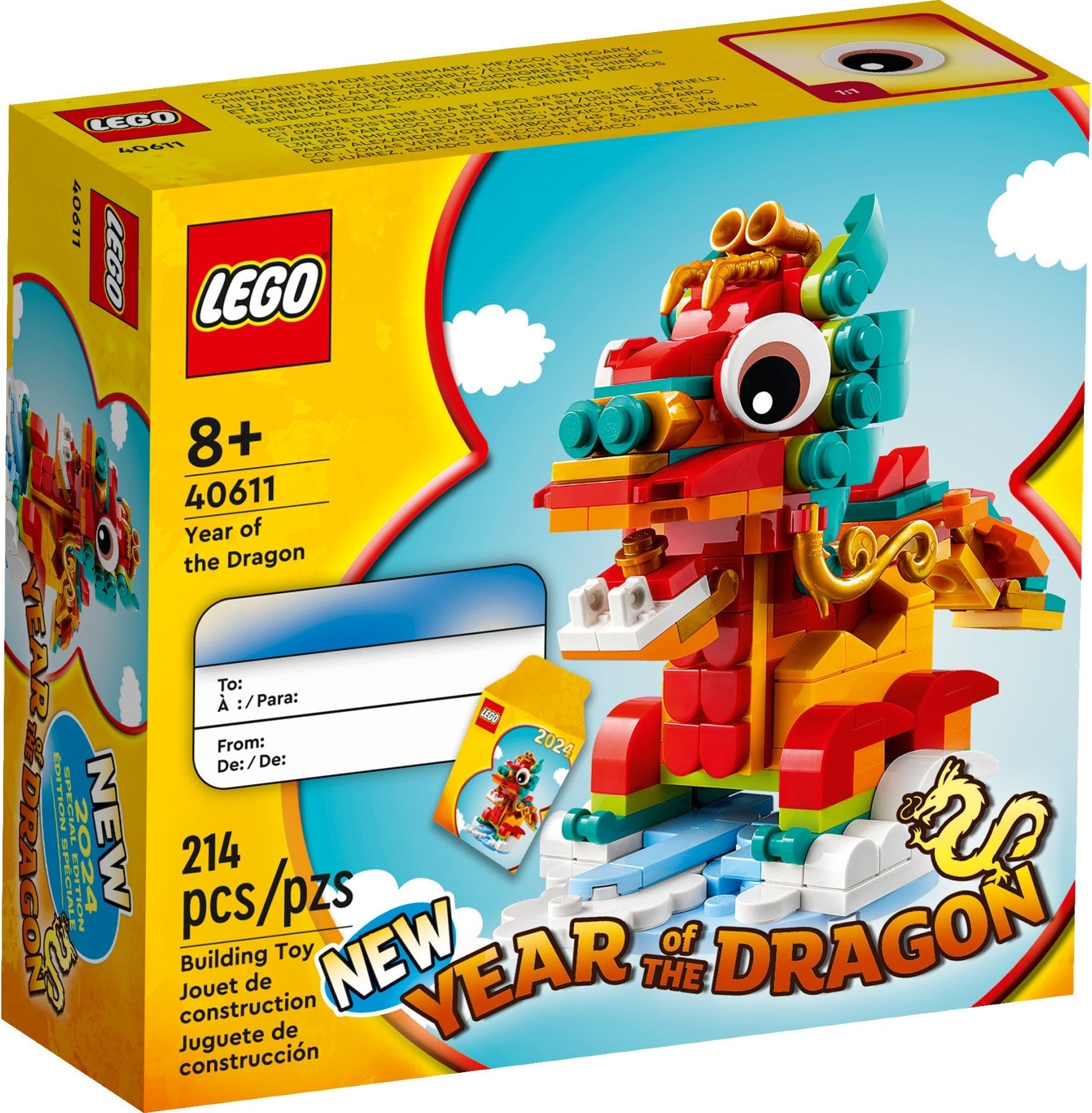 Lego Exclusive 40611 - Year of the Dragon