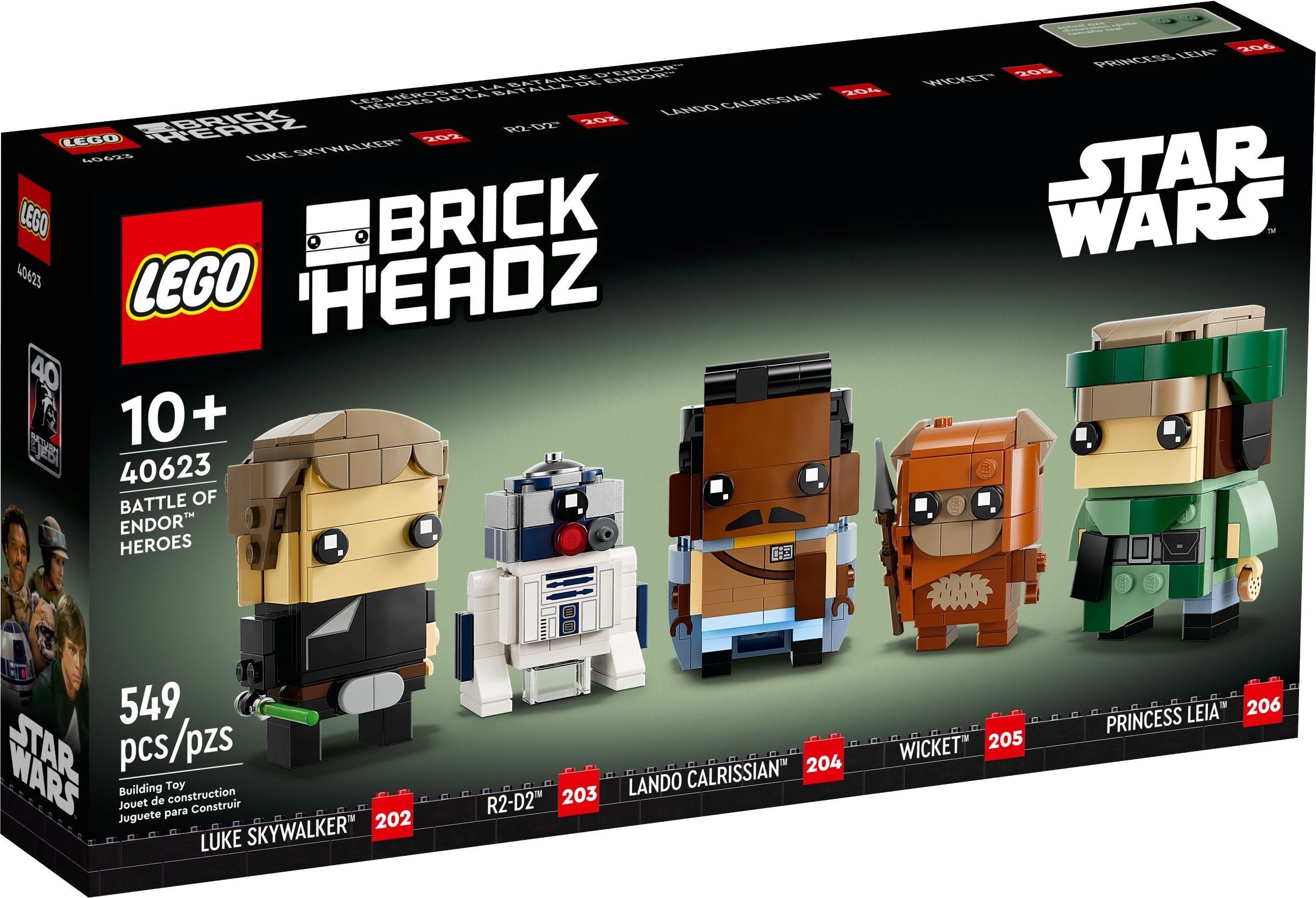 Lego Brickheadz 40623 - Battle of Endor Heroes