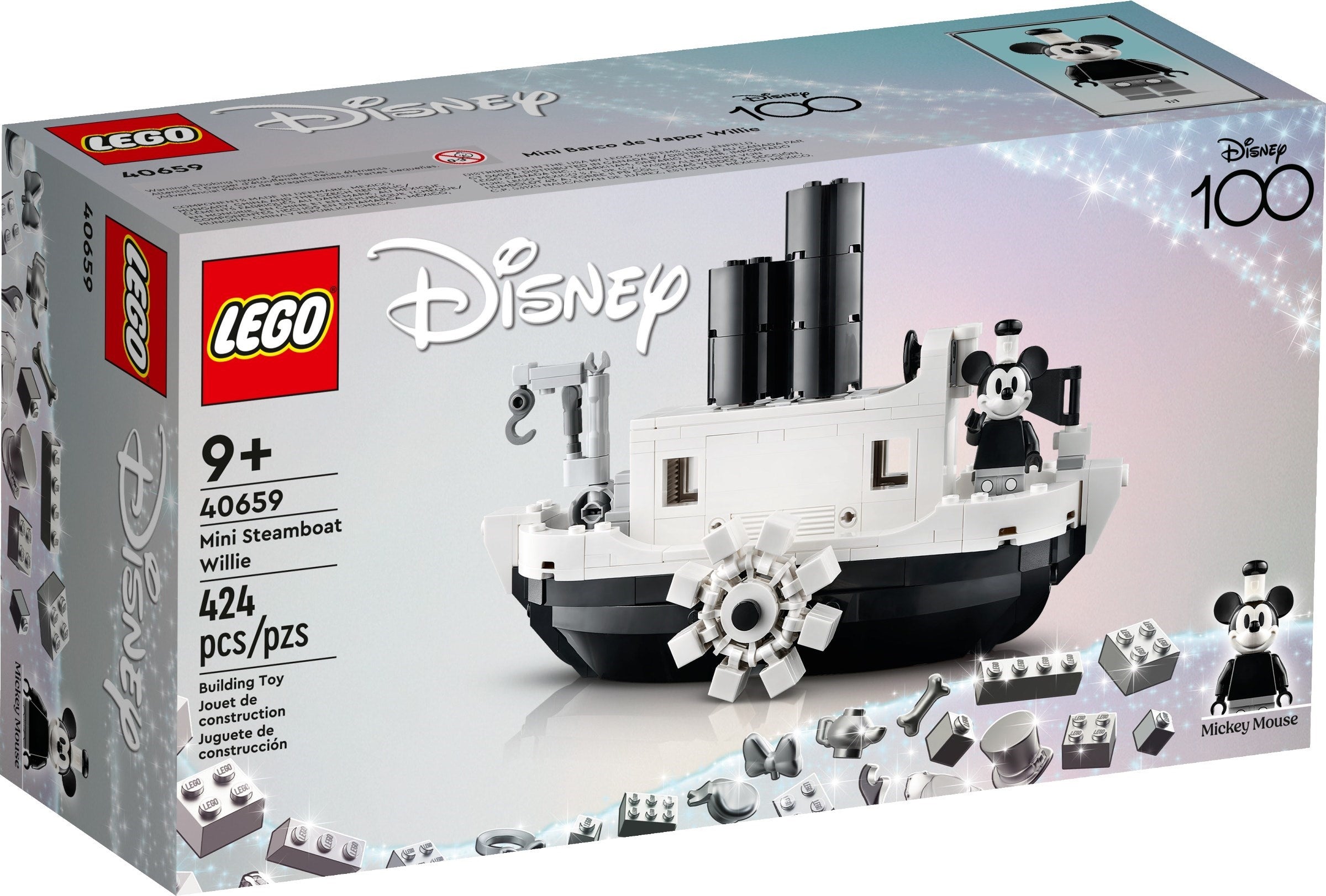 Lego Disney 40659 - Mini Steamboat Willie