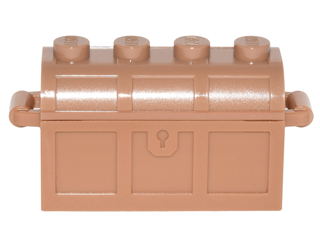 Container, Treasure Chest with Slots in Back