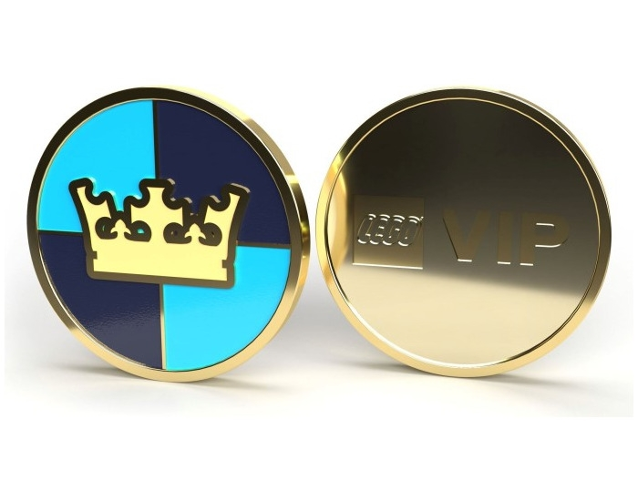 Coin, LEGO VIP Castle Logo