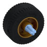 Wheel 18 x 14 with Pin Hole, Fake Bolts and Shallow Spokes With Black Tyre, Pin with Axle