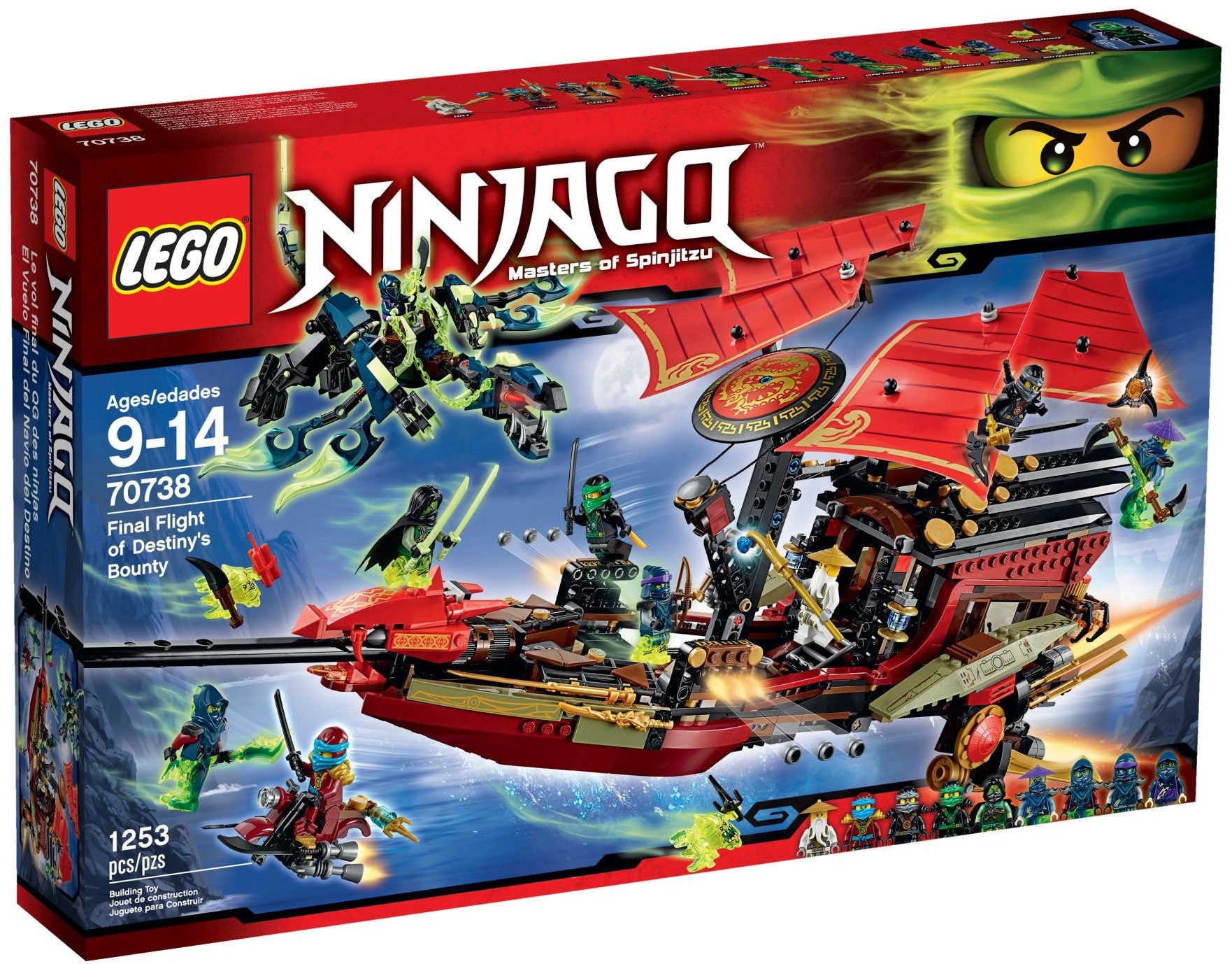 Lego Ninjago 70738 - Final Flight of Destiny's Bounty