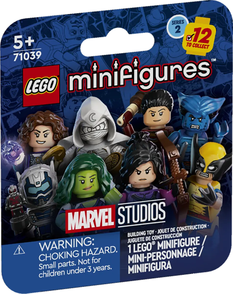Minifigure, Marvel Studios, Series 2 (Random Sealed Pack)