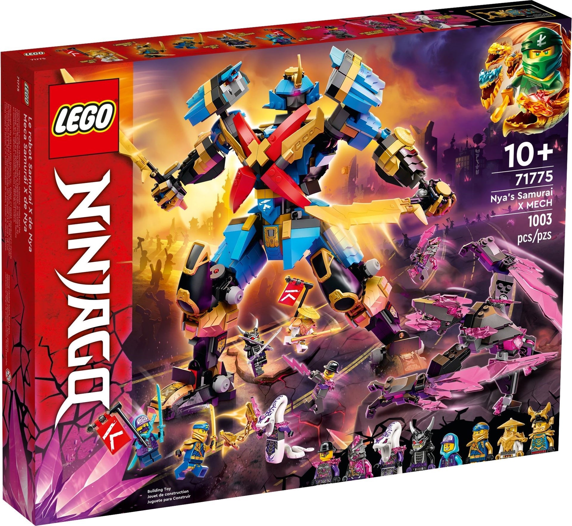 Lego Ninjago 71775 Nya's Samurai X MECH – Brikkehuset