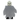 Lord Voldemort - Glow In Dark Trans Head, Dark Bluish Gray Dementor Style Cape