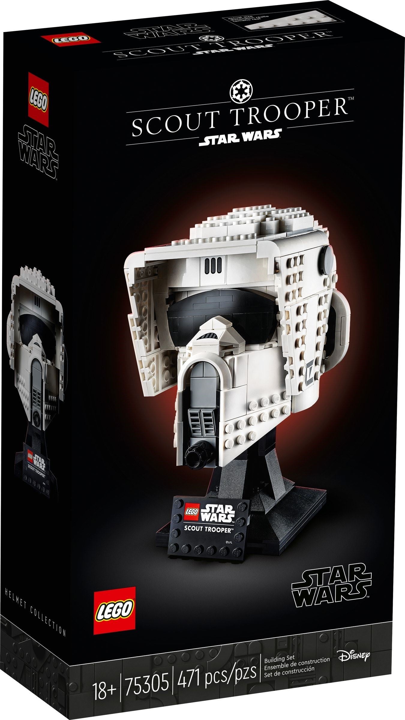 Lego Star Wars 75305 - Scout Trooper Helmet