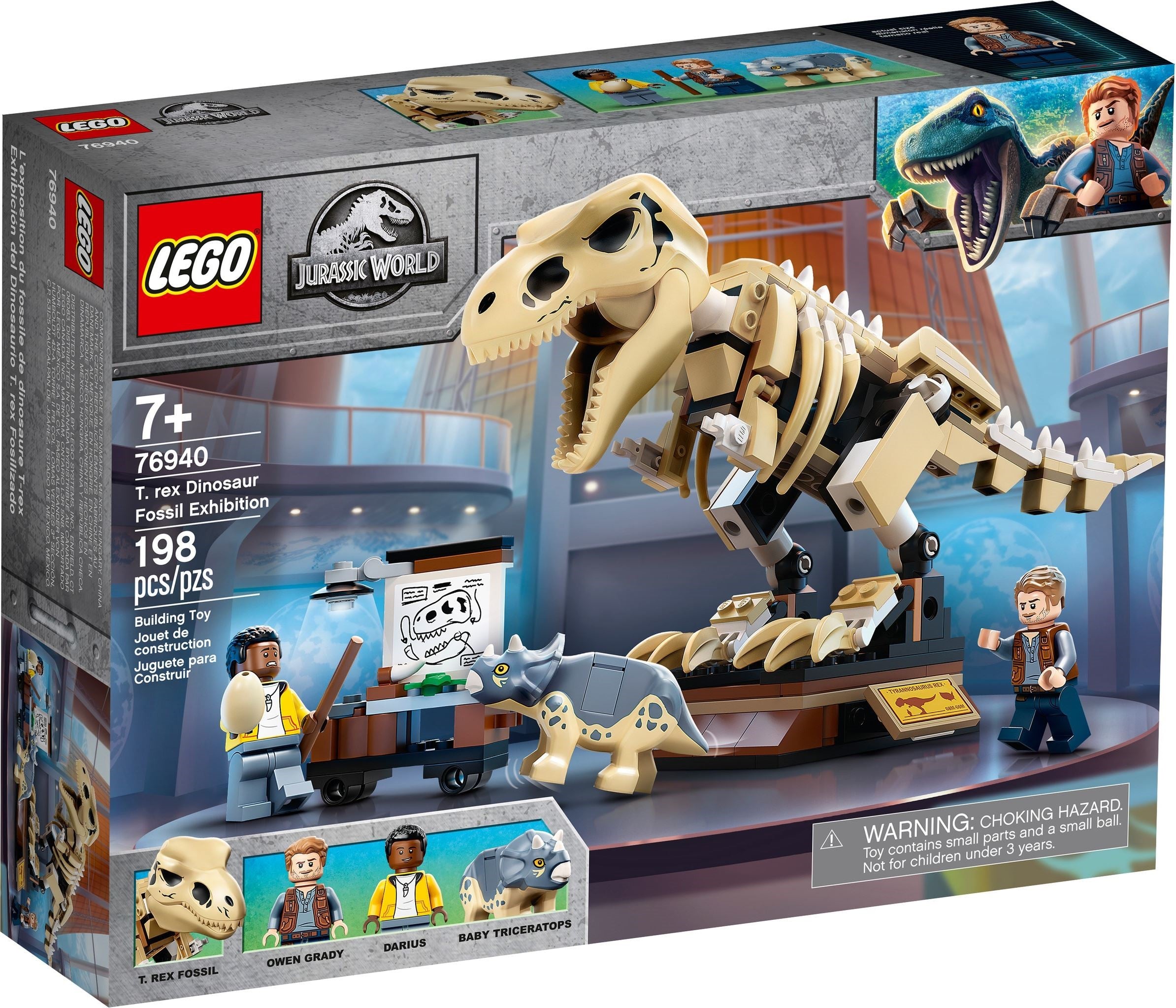 Lego Jurassic World 76940 - T. rex Dinosaur Fossil Exhibition