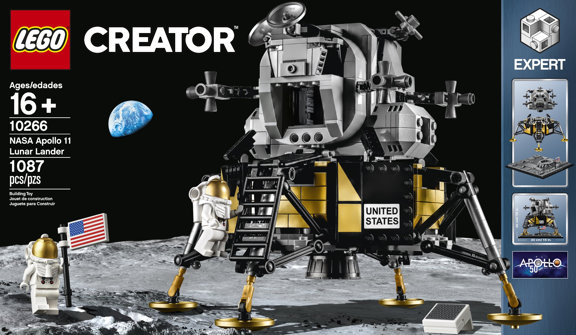 Lego Creator Expert 10266 - NASA Apollo 11 Lunar Lander