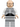Lobot - Light Bluish Gray Uniform, Light Nougat Head, Dark Orange Eyebrows