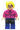 Luna Lovegood - Dark Pink Jacket, Ponytail