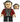 Griphook Goblin - Dark Red Jacket, Dark Bluish Gray Vest