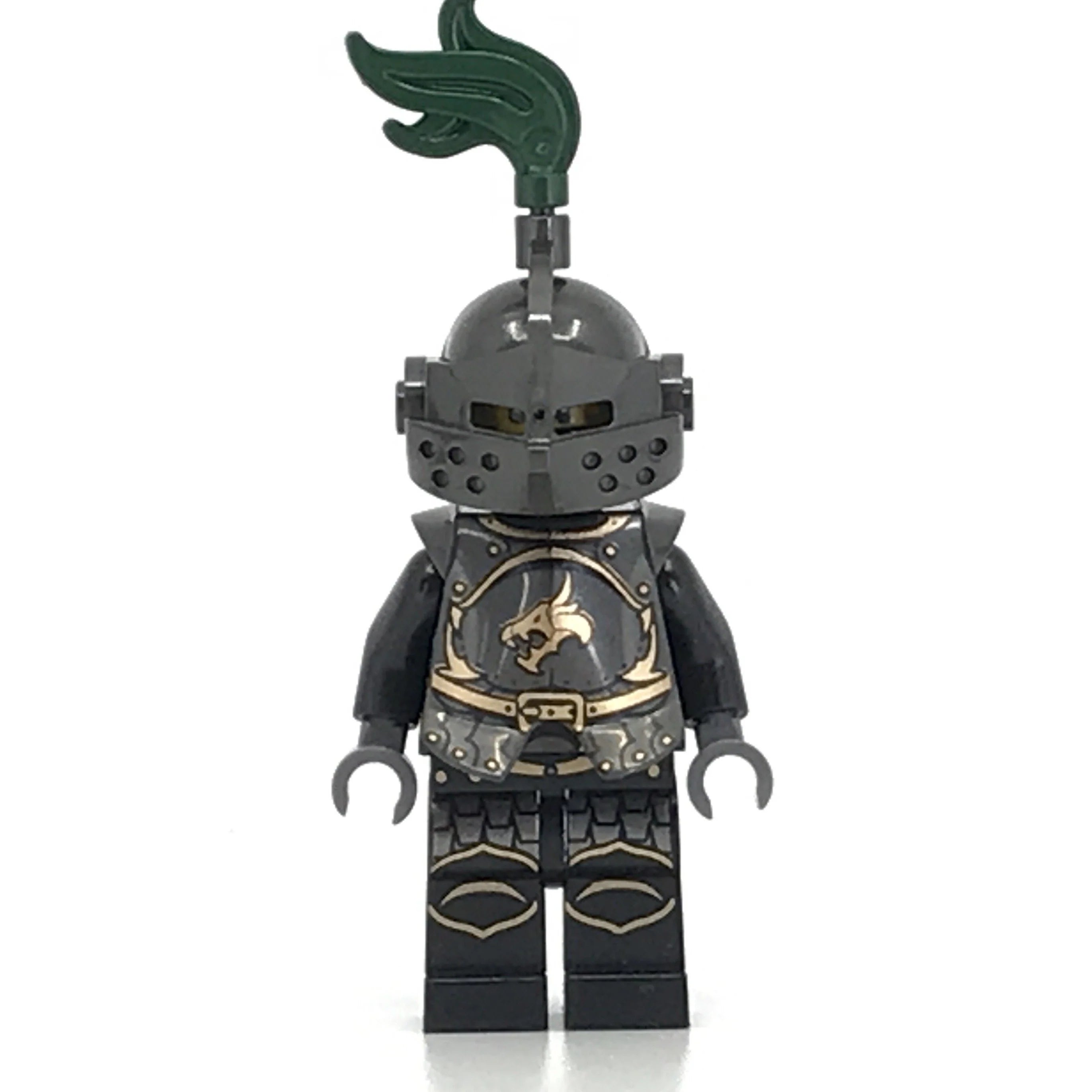Kingdoms - Dragon Knight Armor with Chain, Helmet with Visor, Beard