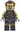 Orc - Olive Green Head, Pearl Dark Gray Armor with Dirt Splotches, Dark Brown Hair