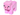 Minecraft Pig (2 x 2 Plate, Plain Snout with Dark Pink Outline) - Brick Built