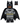 Batman - Dark Bluish Gray Suit, Gold Belt, Black Hands, Spongy Cape, Black Boots