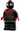 Spider-Man (Miles Morales) - Dark Bluish Gray Webbing on Head, Red Hands