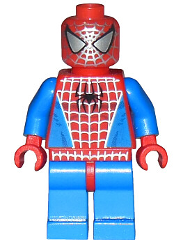 Spider-Man 1 - Blue Arms and Legs, Silver Webbing