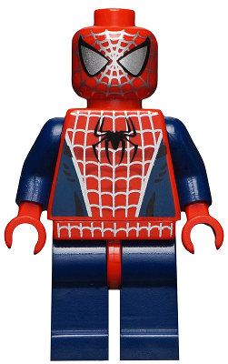Spider-Man 3 - Dark Blue Arms and Legs, Silver Webbing