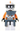 Clone Trooper Commander Cody, 212th Attack Battalion (Phase 1) - Dark Bluish Gray Visor, Pauldron, and Kama, Large Eyes