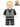 Luke Skywalker (Dark Bluish Gray Jedi Robe, Dual Sided Head)