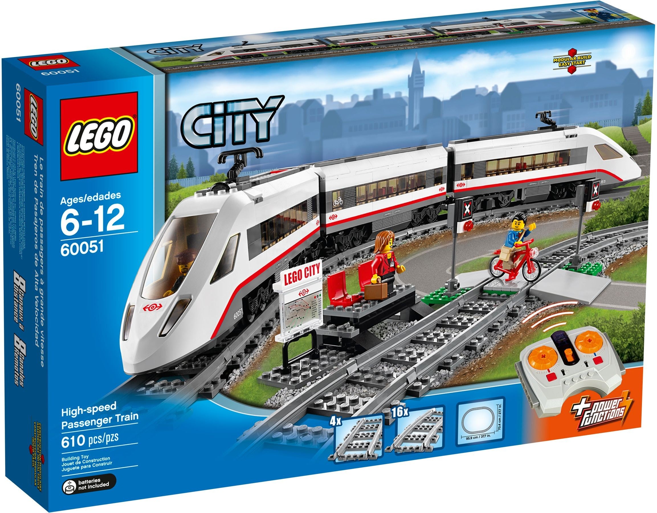 Lego City 60051 - High-speed Passenger Train