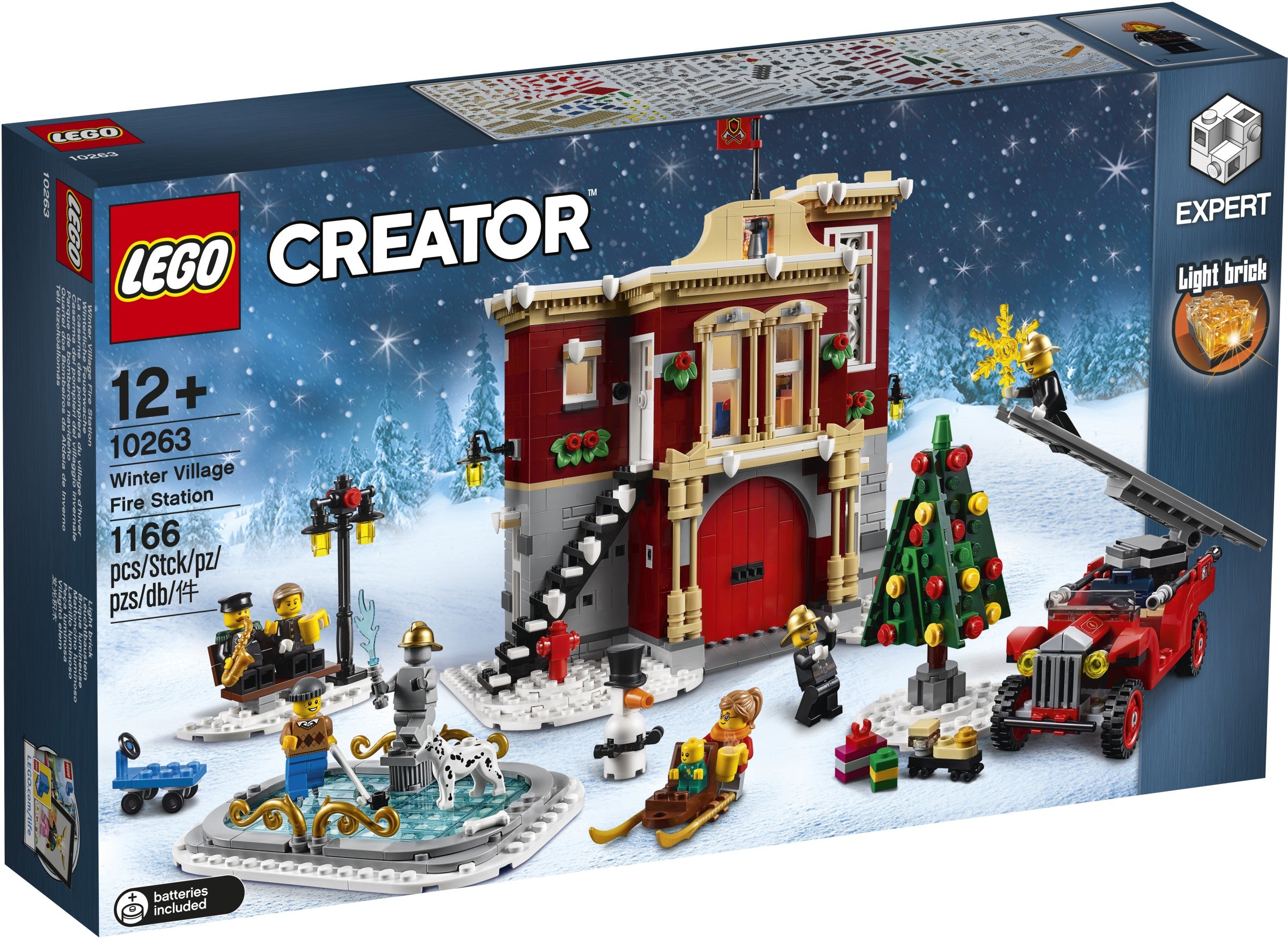 Lego Exclusive 10263 Winter Village Fire Station