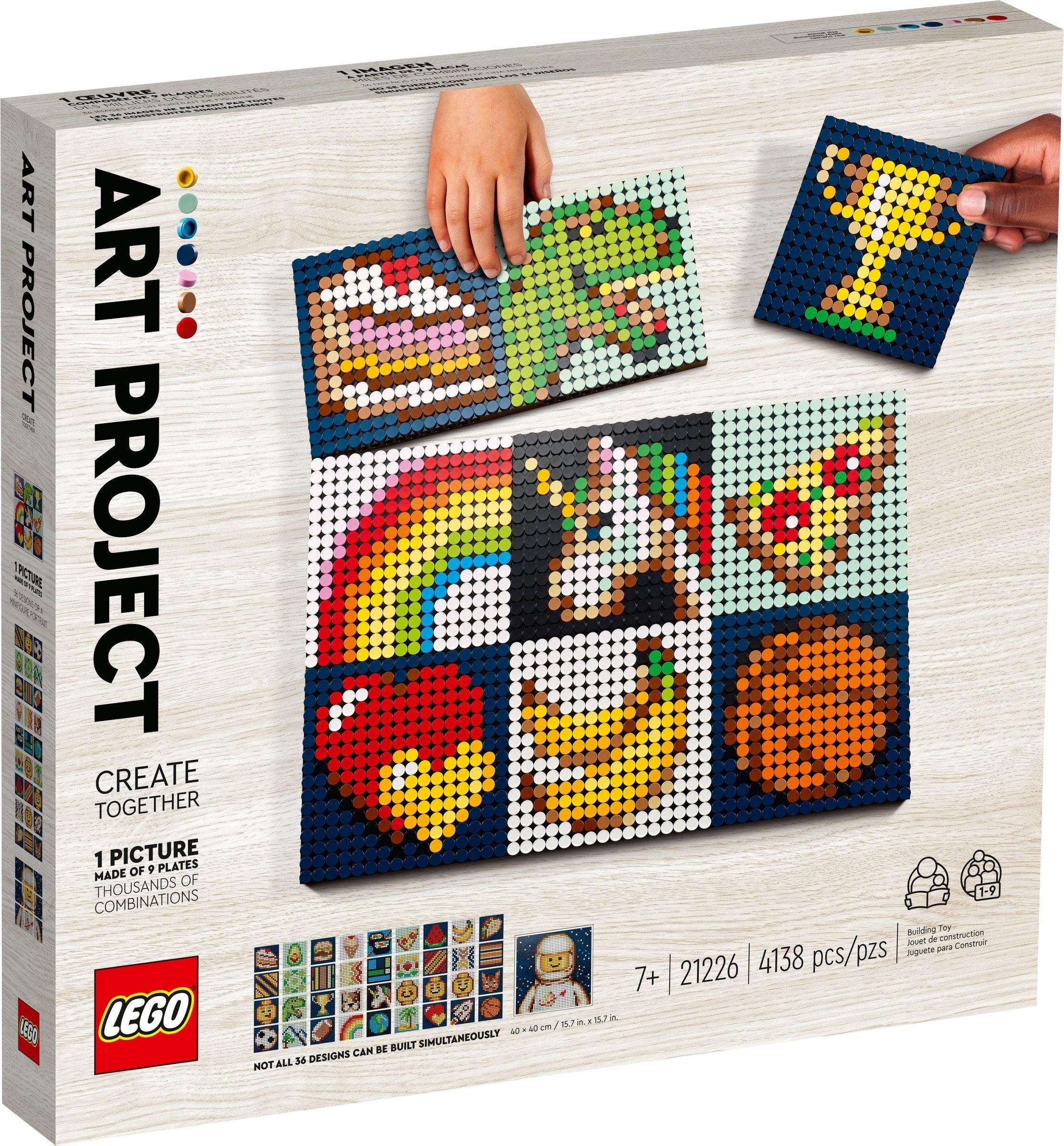 Lego Art 21226 - Art Project - Create Together