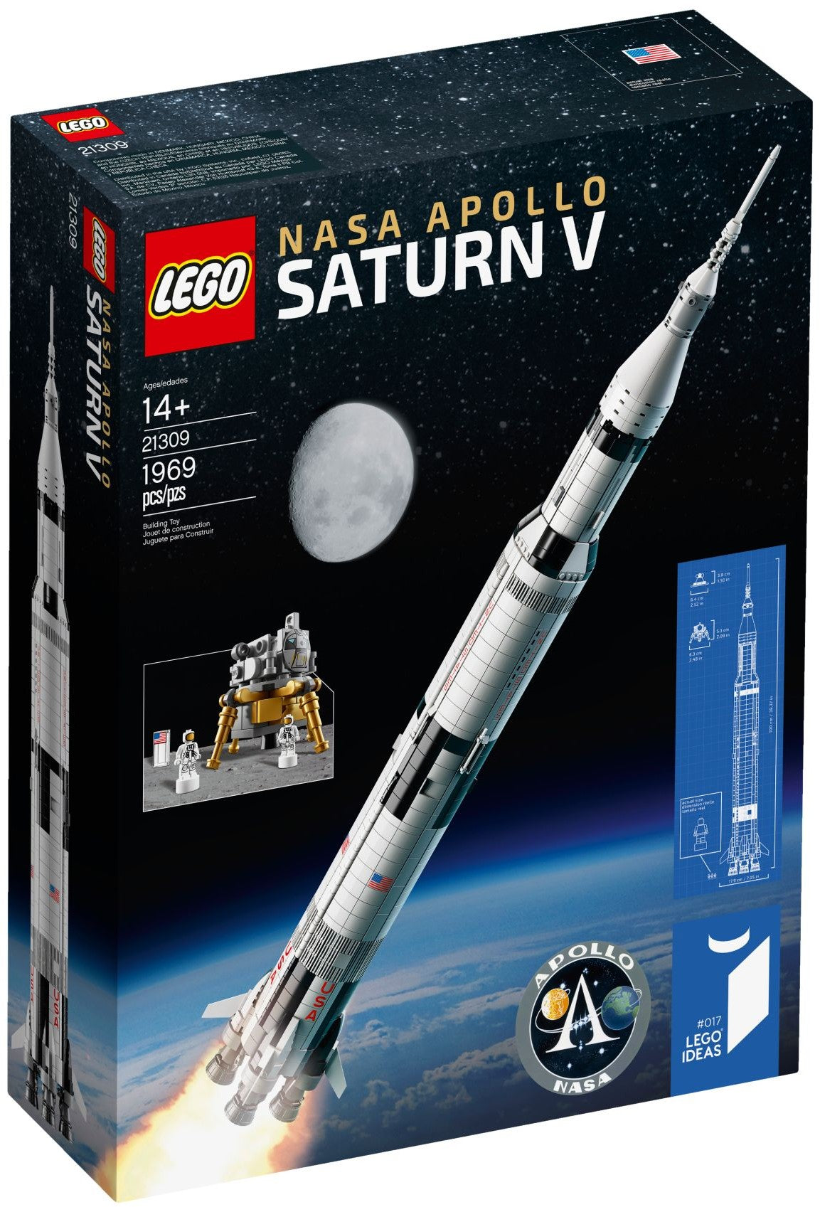 Lego Ideas 21309 - NASA Apollo Saturn V