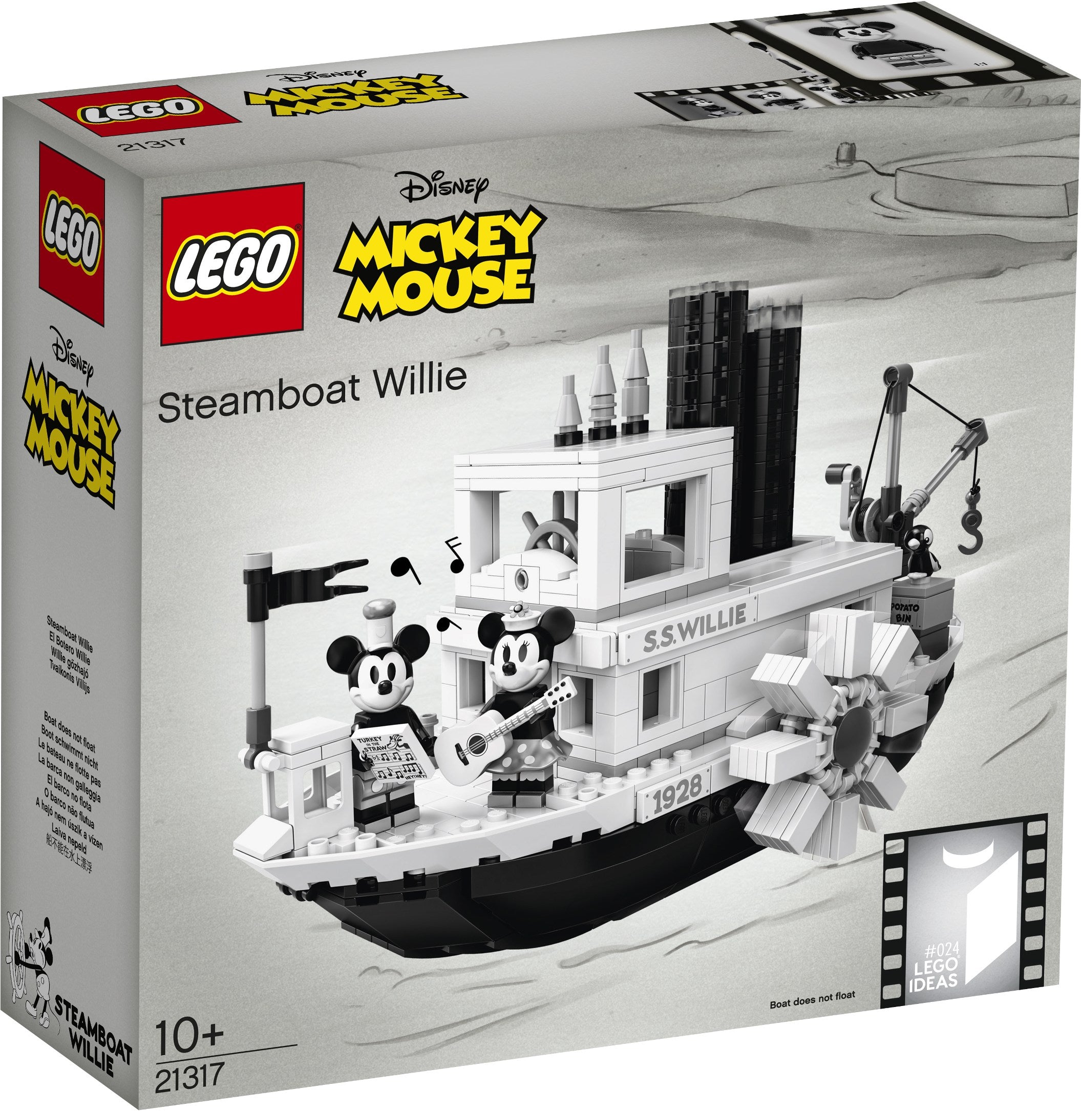 Lego Ideas 21317 - Steamboat Willie