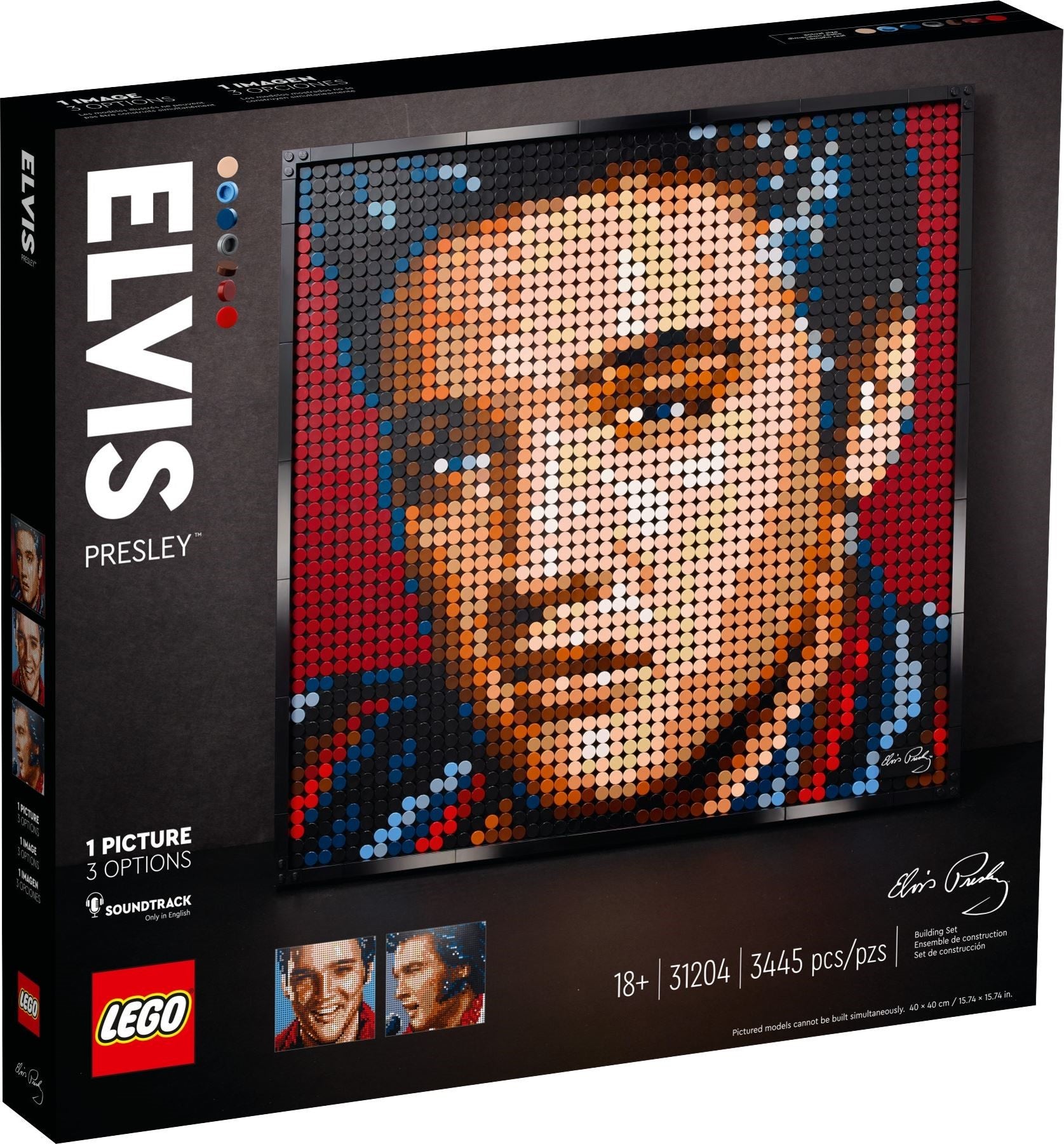 Lego Art 31204 - Elvis Presley 'The King'