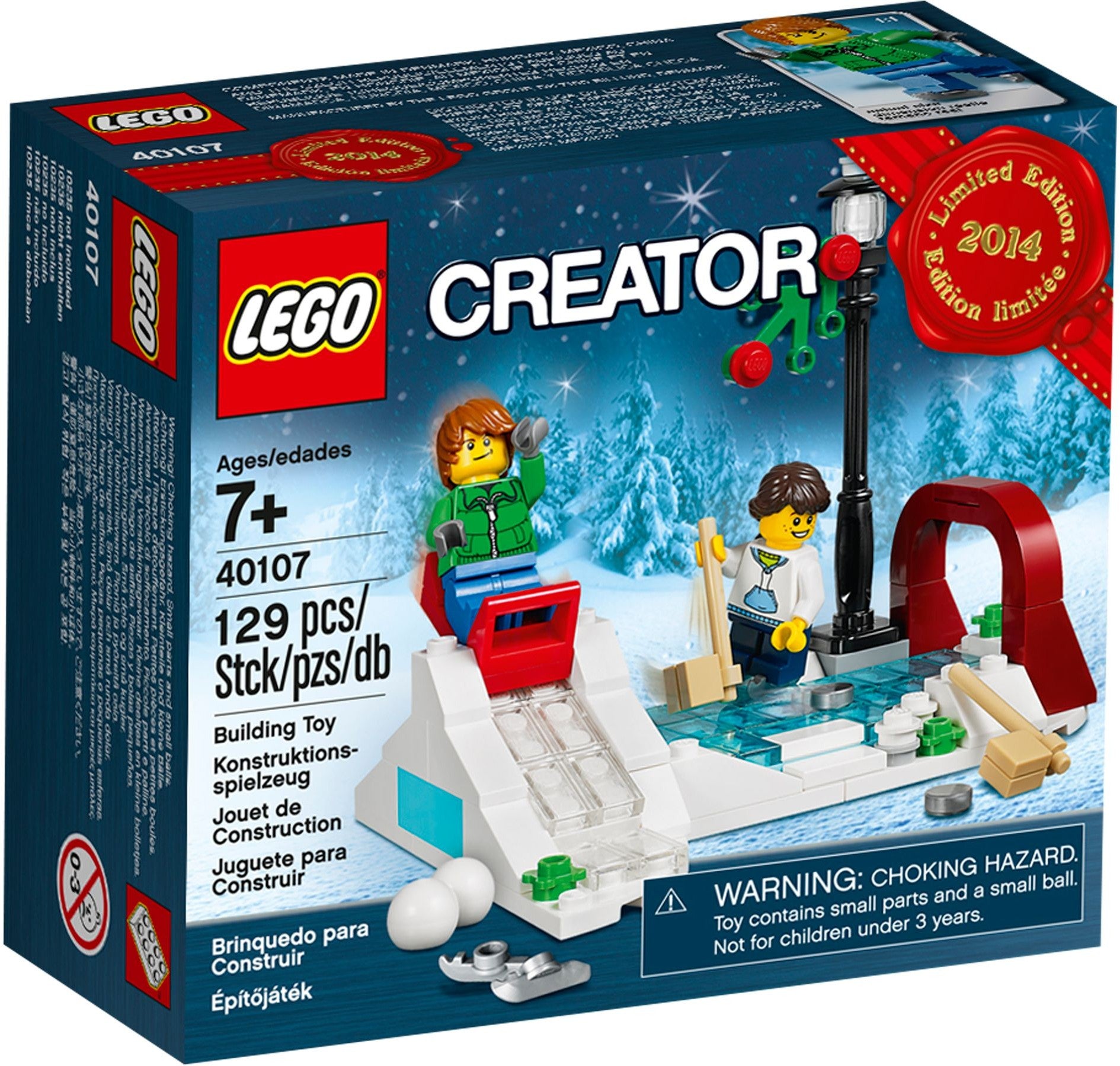 Lego Exclusive 40107 - Winter Skating Scene